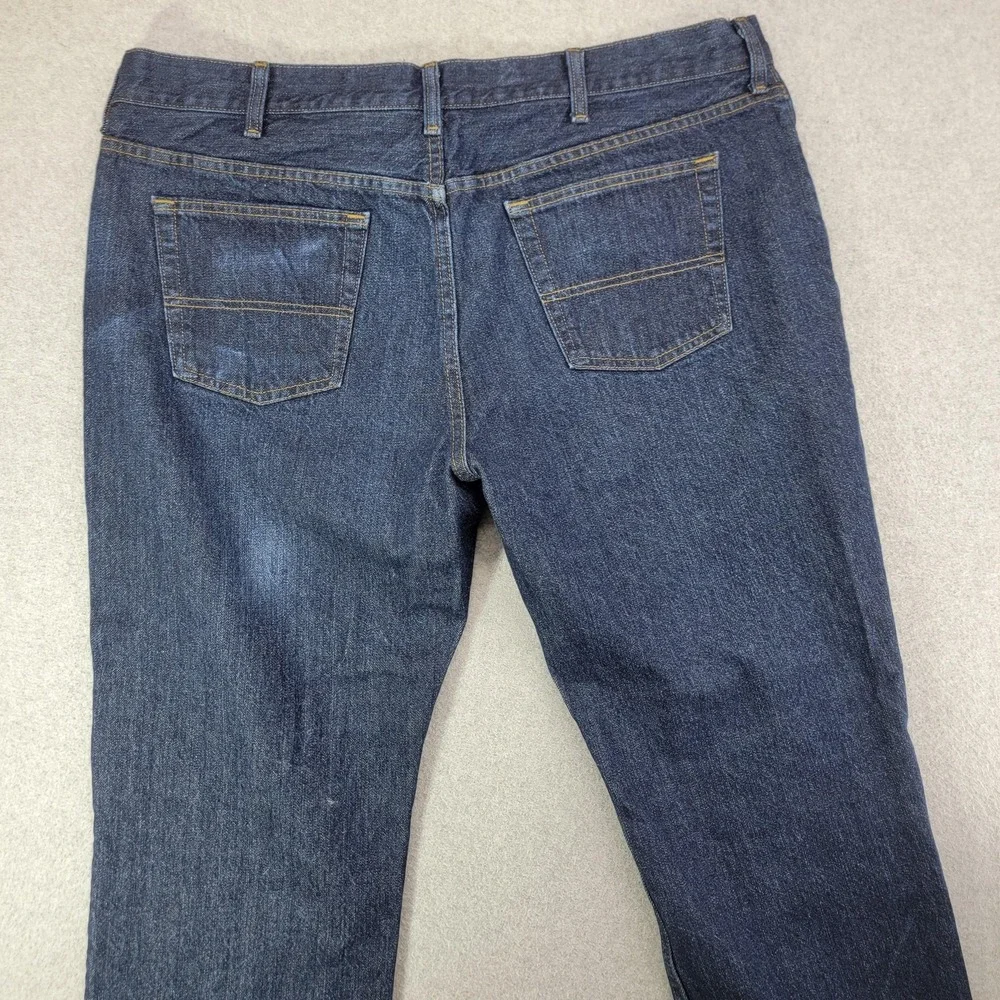 Urban Pipeline Jeans Mens 42x30Blue Regular Fit Straight Leg Dark Denim Pants